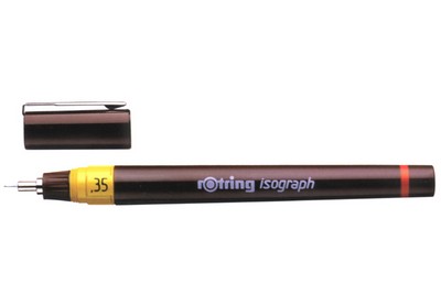 Stylo rotring 0.5 isograph 
